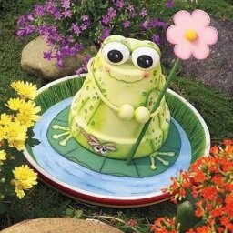 Садовые фигурки из цветочных горшков