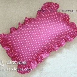 Шьем наволочку с оборочкой