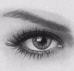 Учимся рисовать женские глаза