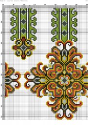 Вышитые узоры