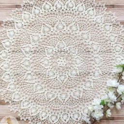 ​Изумительной красоты салфетки крючком