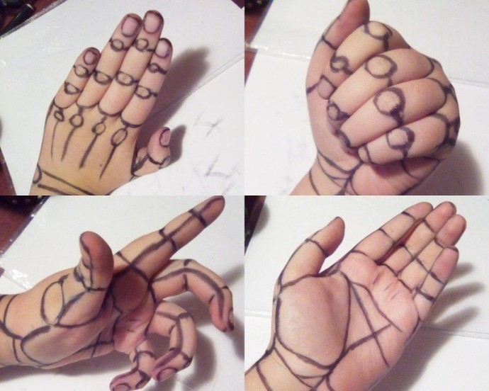 Как научиться правильно рисовать позы рук