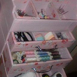 Комодик из картона