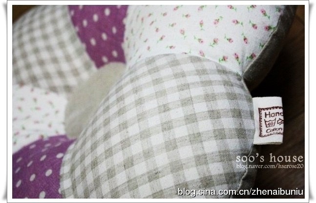 Подушка цветочек: мастер-класс