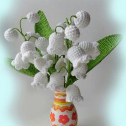 Мастер-класс по вязанию ландышей