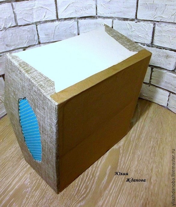 Мастерим из картона удобную корзину для пикника Мастерим из картона удобную корзину для пикника