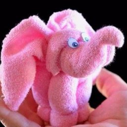 Слоник из полотенца