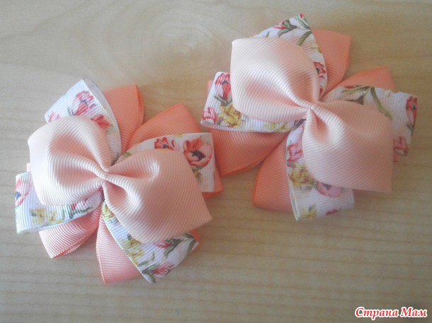 Тройной бантик: мастер-класс Тройной бантик: мастер-класс