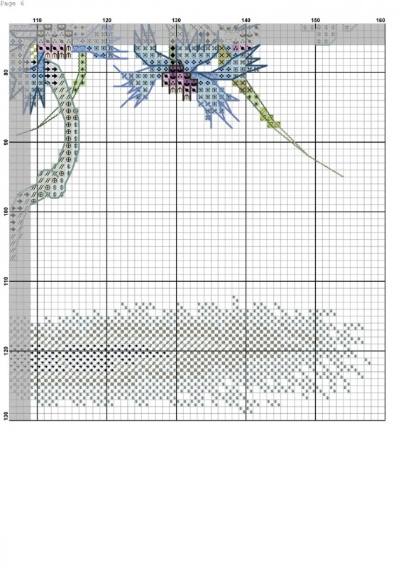 Вышивка "Весенний букет"