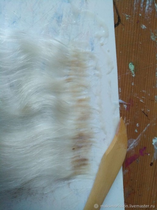 Трессы для интерьерных кукол