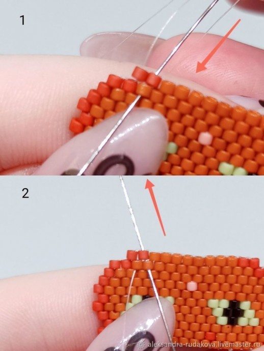 Основы кирпичного плетения из бисера