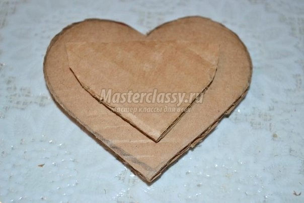 Кофейный топиарий в форме сердца