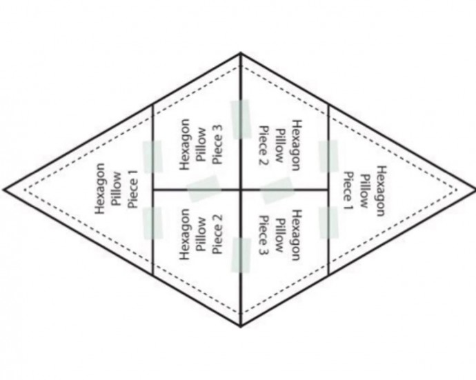 Текстильная подушка