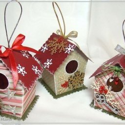 Домик на елку: мастер-класс