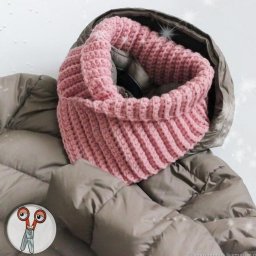 ​Шарф-манишка