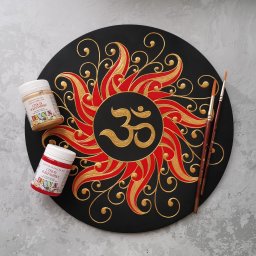 ​Роспись панно в смешанной технике