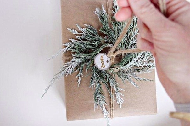 Мастерим новогоднюю упаковку для подарка