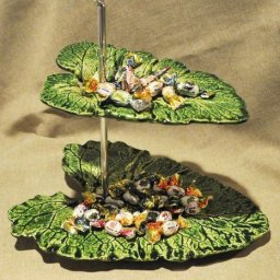 ​Оригинальное блюдо "Листья"