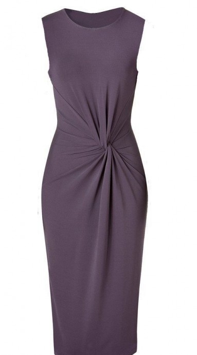 ​Платье с интересной драпировкой