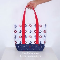 Сумка-шоппер для покупок своими руками