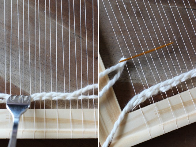 Ткацкий станок и настенное украшение своими руками