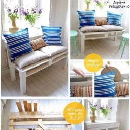 Уютный диванчик из деревянного поддона: мастер-класс