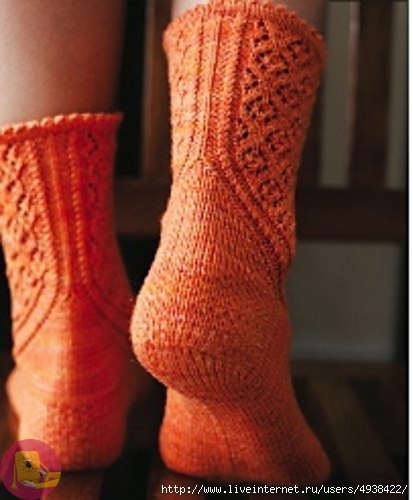 Вязаные носки «Изабелла д’Эсте»