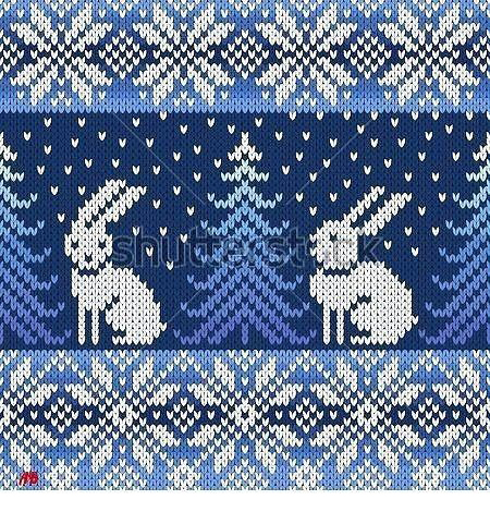 Зимние жаккарды Зимние жаккарды