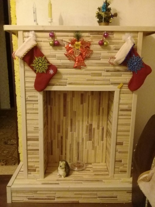 Фальш-камин в квартиру своими руками