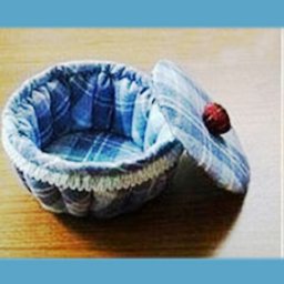 Горшочек из ткани