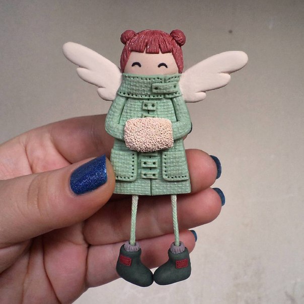 Идеи лепки маленьких забавных феечек