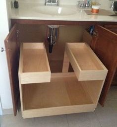 ​Идеи организации пространства под мойкой