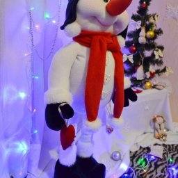 ​Интерьерный снеговик