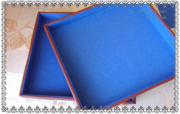 Реставрация шкатулки: мастер-класс