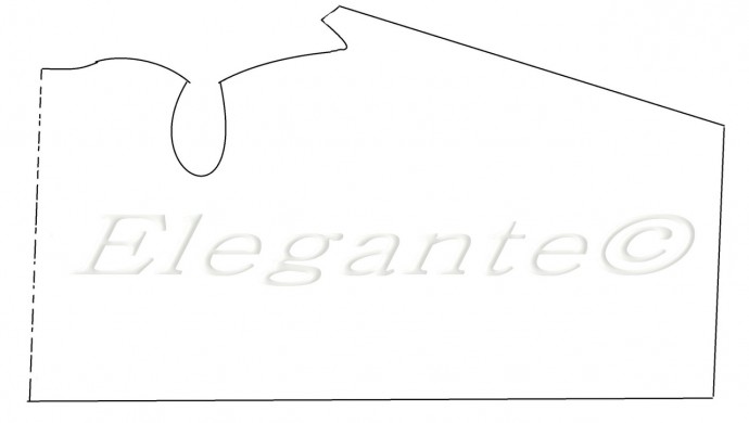 Жилет или кардиган из двулицевого джерси