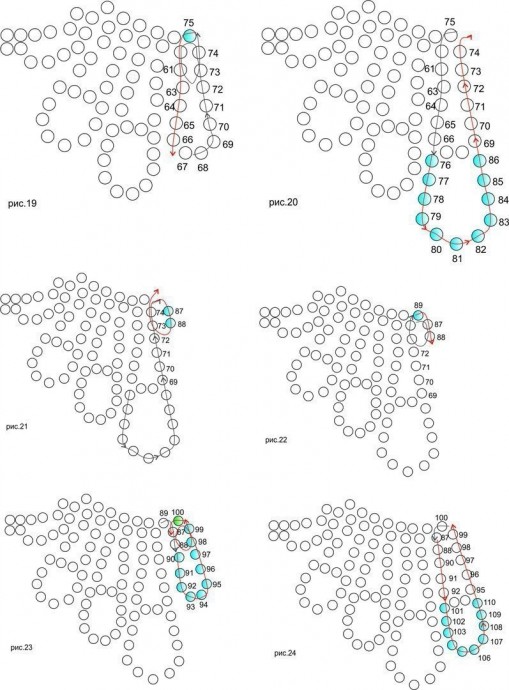 ​Роскошное ожерелье из бисера