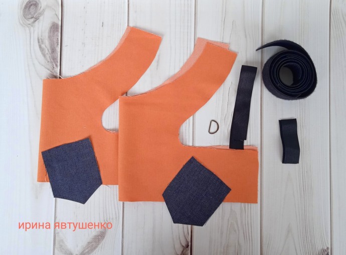 Джинсовая шлейка: мастер-класс