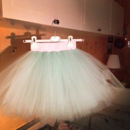 Юбка из сетки на широкой резинке