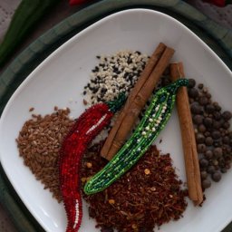 Перчики из бисера