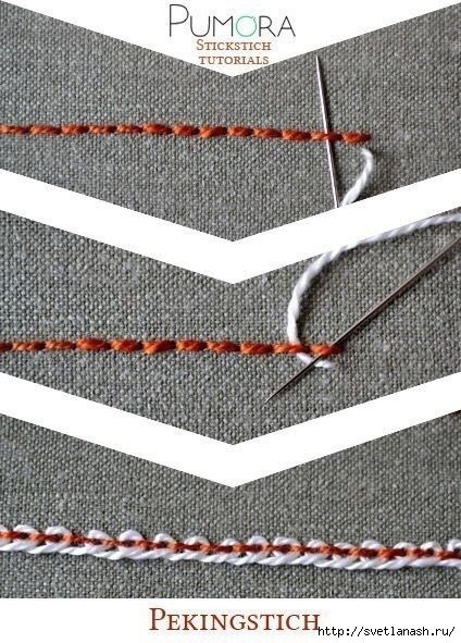 ​Подборка декоративных швов