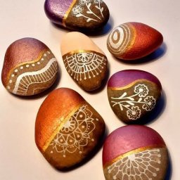 ​Идеи росписи камней