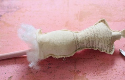 Игольница-манекен