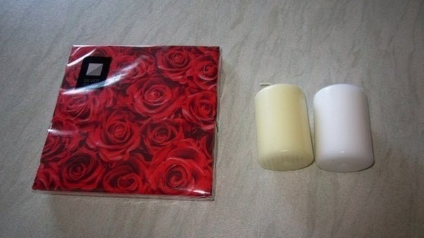 Декорируем свечи