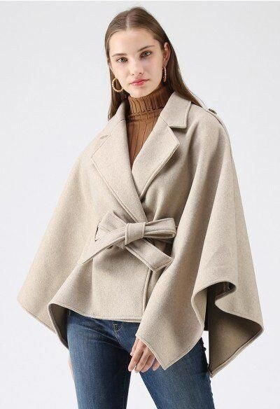 Стильное пончо: красивые идеи и простые выкройки