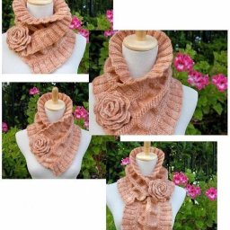 Оригинальные шарфы-воротники