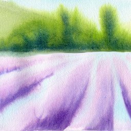 Необычная техника рисования акварельными красками: техника рисования по мокрому