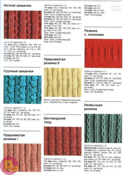 Вяжем резинку