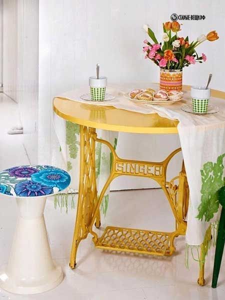 Вторая и прекрасная жизнь ножек швейных машинок