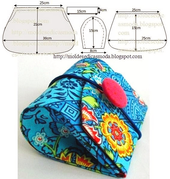 Выкройки оригинальных летних сумочек