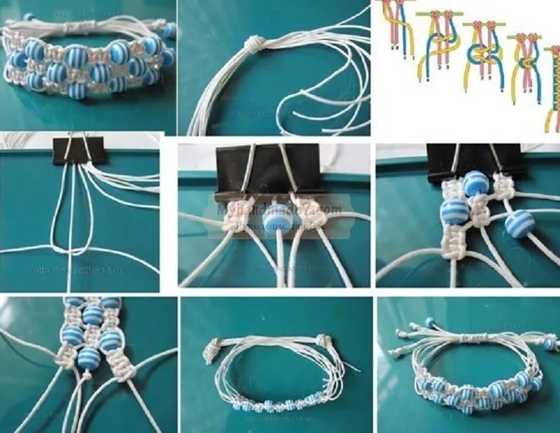 Macrame bracelet: how to make